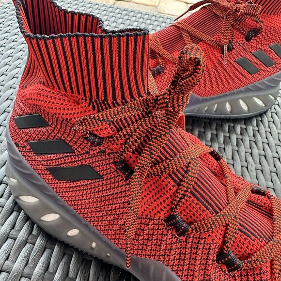 Adidas Crazy Explosive Primeknit Red Men\'s Athletic Shoes CQ0613 Size 20 main image 8